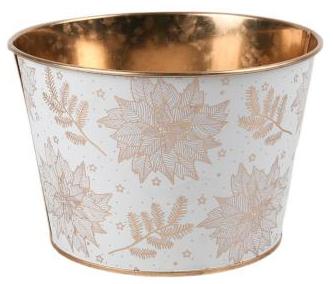 Декоративное кашпо "Триумф" 17,5XH16,7CM/B13,3, металл