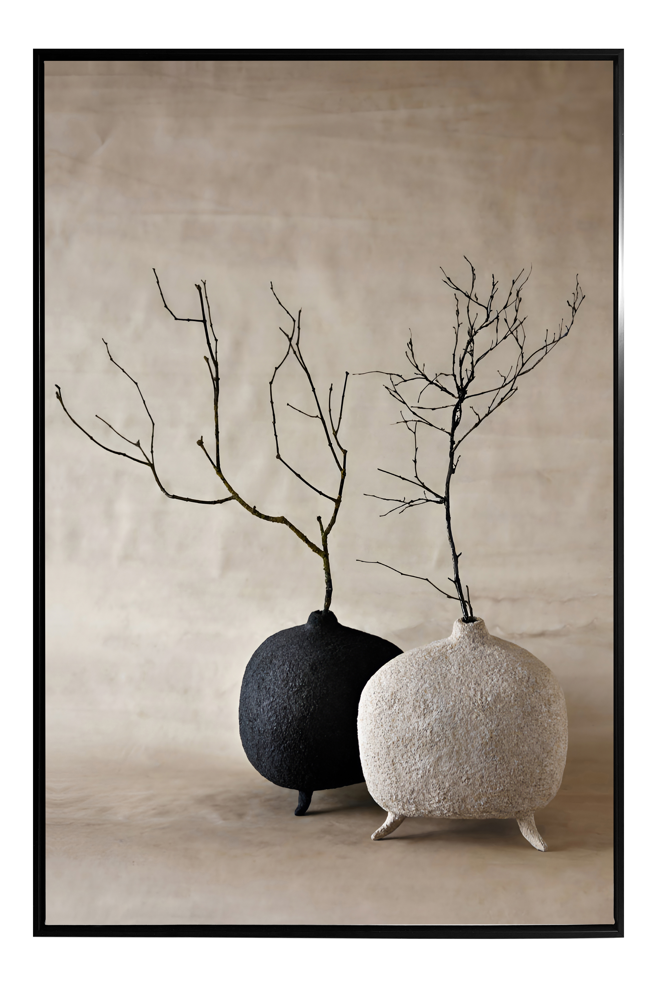 Картина "Джапанди", рама пластиковая, 60x90