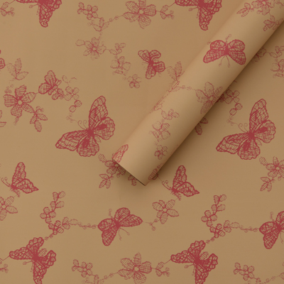 Плёнка "Сон бабочки" 57 см * 10 м