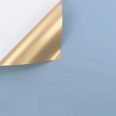 Плёнка с золотой стороной 58 см * 10 м