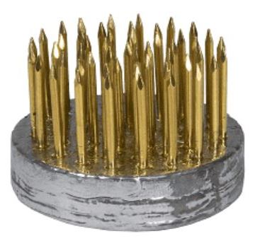 Кензан, цвет - серебро, Ø 3,75 см., 45-03080	