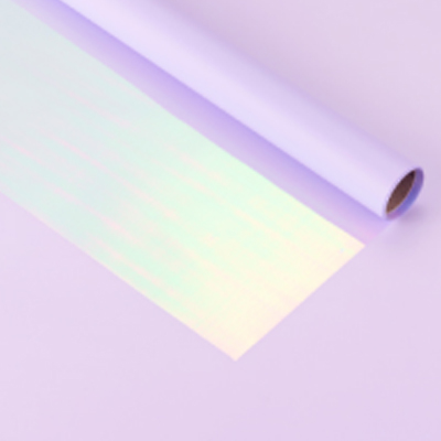 Плёнка с голографической стороной 58 см * 10 м