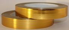 Лента полипропиленовая метал 0,5см*250ярд (золото) н
