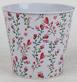 Декоративное кашпо "Совершенство линий" D15XH13,5CM/B11,5CM, металл