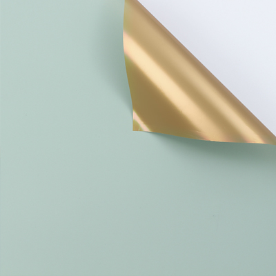 Плёнка с золотой стороной 60 см * 10 м