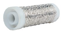 Проволока бульонка OASIS, серебряный, Ø 0,3 мм x 45 м, 71-10087