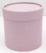 Коробка под цветы с крышкой 12*12*12, 1 шт., св.сиреневый