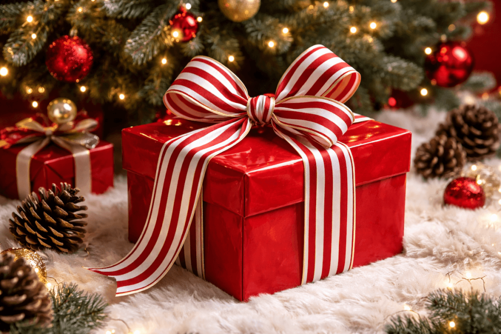 Новогодняя декоративная лента