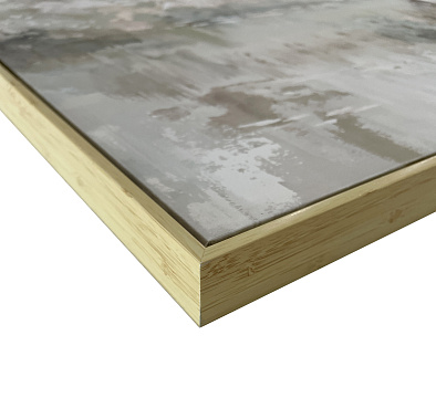 Картина "Пейзаж", 30% ручная работа, рама пластиковая, 80*80*3,5