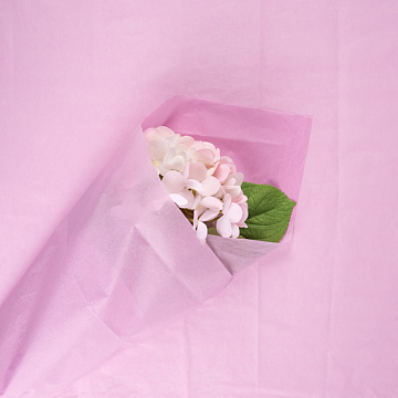 Бумага тишью 50*66см Розовая-вишня 20 10 листов