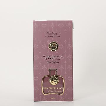 Ароматический диффузор с палочками 100 мл., Dark Orchid & Vanilla/Черная орхидея и ваниль