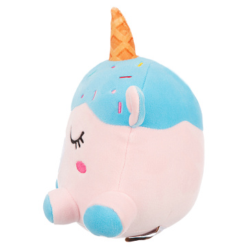 Игрушка мягконабивная ТМ "Relana" Единорог розовый, 16 см, в/п 16*16*10 см