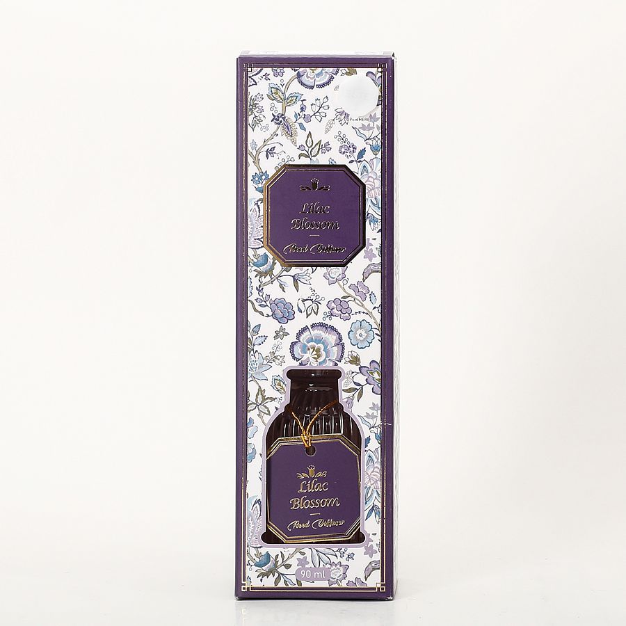 Ароматический диффузор с палочками 90 мл., Lilac blossom/Цветение сирени