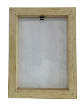 Постер "В саду", рама пластиковая, 30*40*3,5