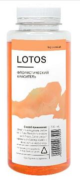 Краска для окрашивания живых цветов Lotos, 300мл, цвет персиковый.