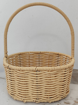 Корзина плетеная (искусств.ротанг): 20*15*23, 1 шт.