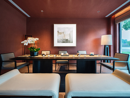 Картина "Полутона", 30% ручная работа, рама пластиковая, 70x70