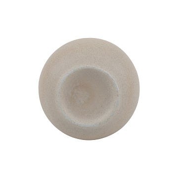 Ваза керамическая, цвет капучино, 6*9,5 см