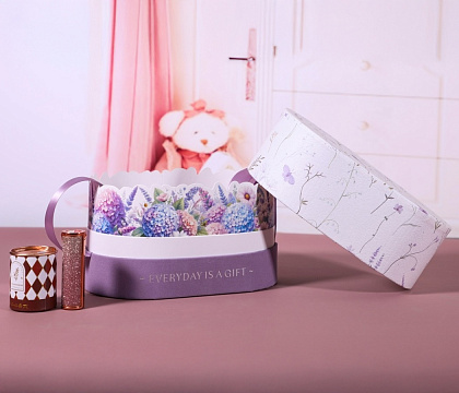 Коробка подарочная "Прованс" 28*16,8*14 см, 1 шт.