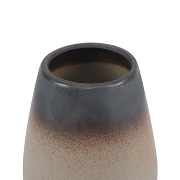 Ваза керамическая, цвет капучино, 6*9,5 см