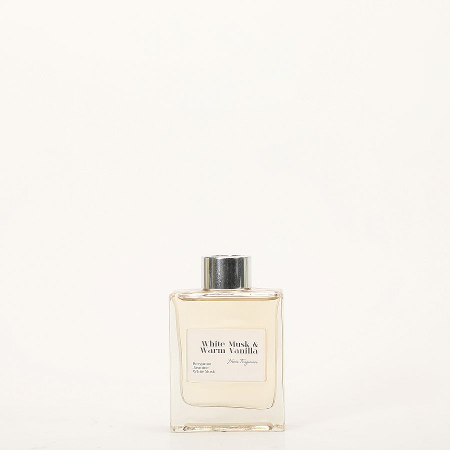 Ароматический диффузор с палочками 100 мл., White Musk & Warm Vanilla/Белый мускус и теплая ваниль