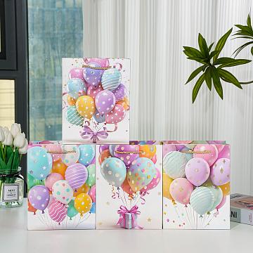 Пакет подарочный "С Днем Рождения 2" (микс), 18*10*23 см, 210гр, 12шт/упак.