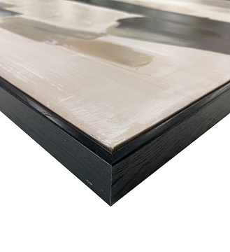 Картина "Силуэт", 80% ручная работа, рама пластиковая, 80*120*3,5