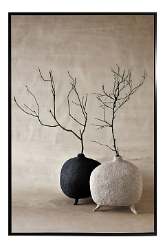 Картина "Джапанди", рама пластиковая, 60x90