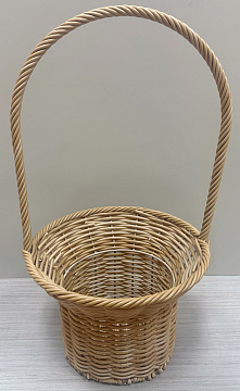 Корзина плетеная (искусств.ротанг): 21/14H14HH35, 1 шт.