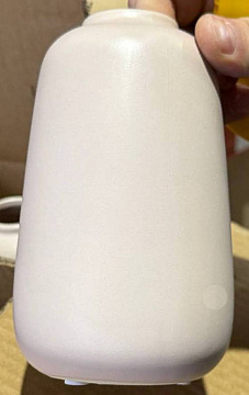 Ваза керамическая, цвет розовый, 9,5*9,5*15,5 см.