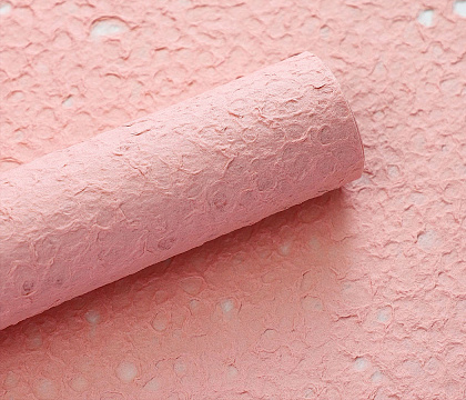 Упаковочная бумага 50 см*56 см, 5листов/упак, 90 г/м², розовый