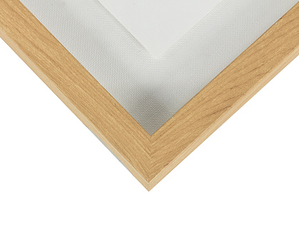 Панно "Флёр де Пари I" с тиснением, рама пластиковая со стеклом, 40x50x2,5