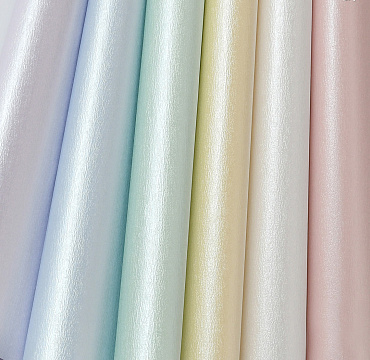 Упаковочная бумага с перламутровым отливом 53 см* 4 ярда, 120 г/м², белый