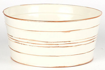 Декоративное кашпо D28XH13CMXB23 СМ, металл