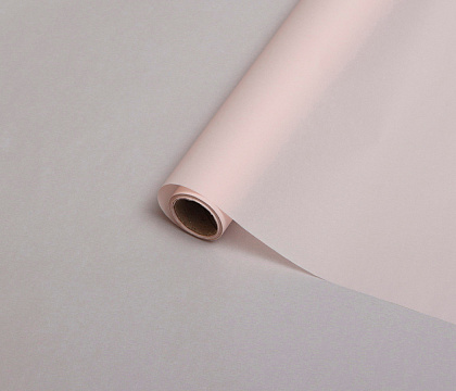 Упаковочный материал Тишью, 58 см х 10 м, молочный чай