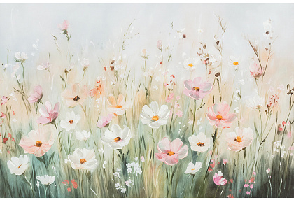 Картина "Натюр" с тиснением, 30% ручная работа, без рамы, 90x60x2,8