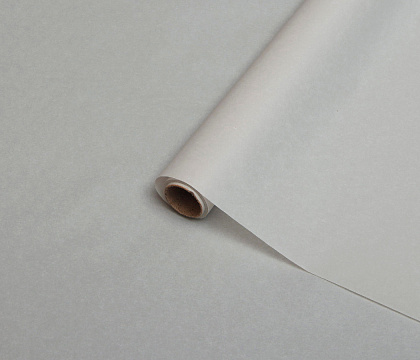 Упаковочный материал Тишью, 58 см х 10 м, туманно-серый