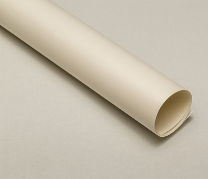 Упаковочный материал флористическая пленка "Органик", 70 мкр, 58 см х 10 м, бежевый