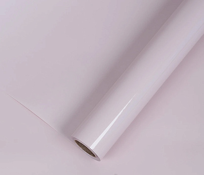 Упаковочный материал Лаковая пленка, 65 мкр, 58 см х 10 м, серо-бежевый