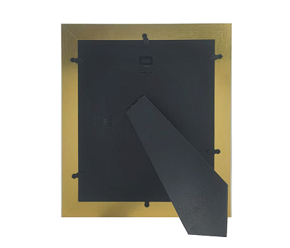 Фоторамка декоративная из МДФ с кожаной отделкой, серия "Элегант", цвет зеленый, со стеклом, 20x25 см