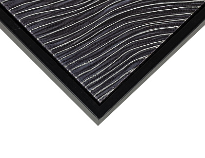 Картина "Анфини I" с тиснением, рама пластиковая, 80x60x2,8