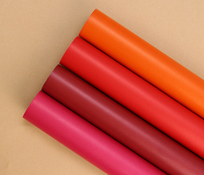 Водонепроницаемый упак. материал флористическая пленка с крафт бумагой, 80гр/м2, 50 см*10 м, белый