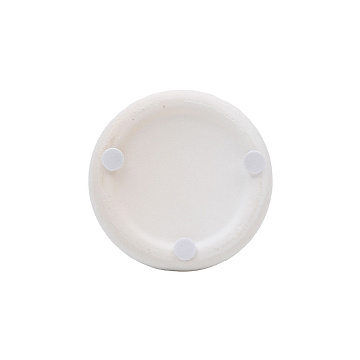 Ваза керамическая, цвет белый, 8,2*24 см