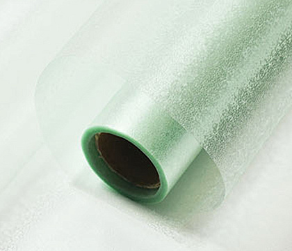 Упак. материал флористическая пленка "Хрусталь", 120 мкр, 57 см х 7 ярдов , пастельно-зеленый