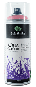 Спрей-краска Oasis Aqua Color на водной основе, 400 мл,розовый, арт. 30-06006