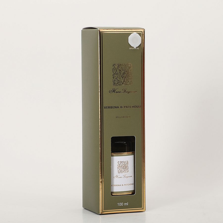 Ароматический диффузор с палочками 100 мл., Verbena & Patchouli/Вербена и пачули