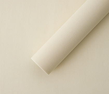 Водостойкий упаковочный материал "Бархат", 53 см*6 ярдов, 75 г/м², шампань