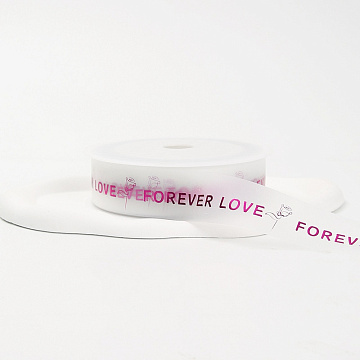 prev . Лента декоративная "Forever Love", полиэтилен, 3см х 30 м., фуксия (6 шт./упак.)