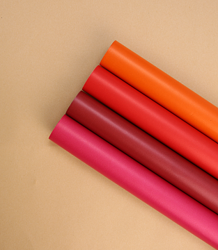 Водонепроницаемый упак. материал флористическая пленка с крафт бумагой, 80гр/м2, 50 см*10 м, сиреневый