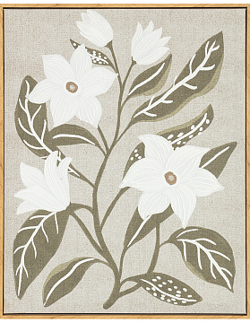 Набор панно "Отом" 2 шт., с тиснением, рама пластиковая, 50,6x40,6x4,6